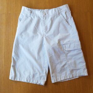 Levi's 18 Regular Waist 29 Classic White Cotton and Polyester Cargo Shorts